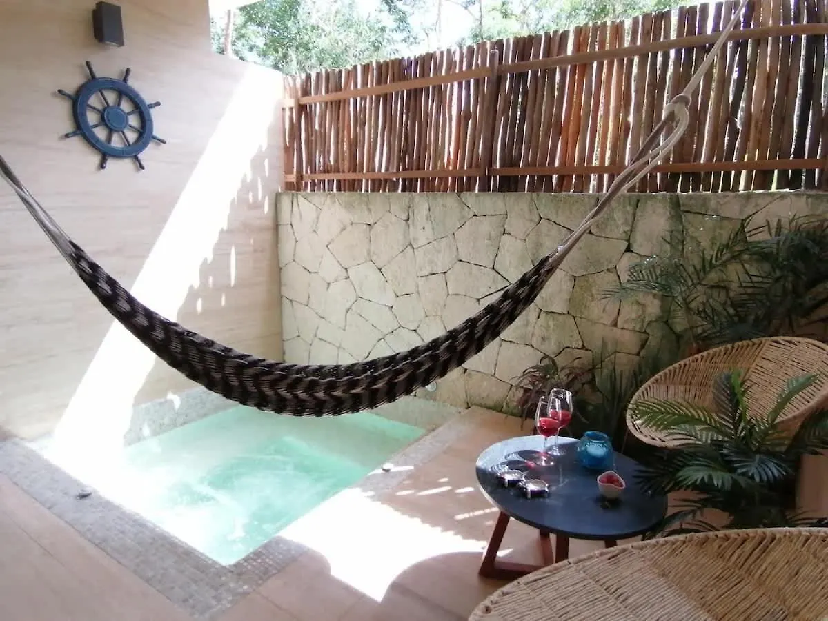 King Bed Cool Pool Hammock Gym Wifi Hyde Tulum Apartment 0*,  Mexico